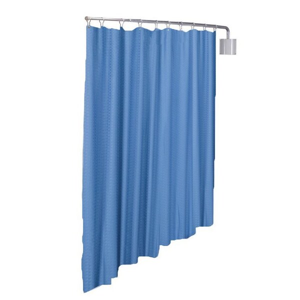 Designer Wall Mount Privacy Screen, 90in x 72in, Blue